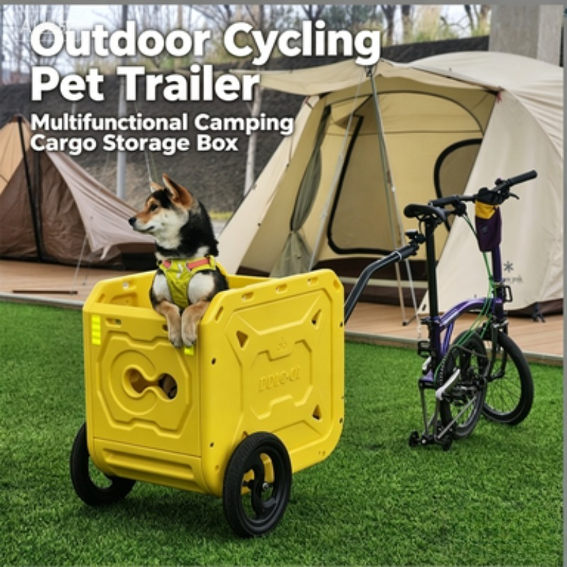 Outdoor Camping Trolley - 종옌 자전거 트레일러 다용도 접이식 수납