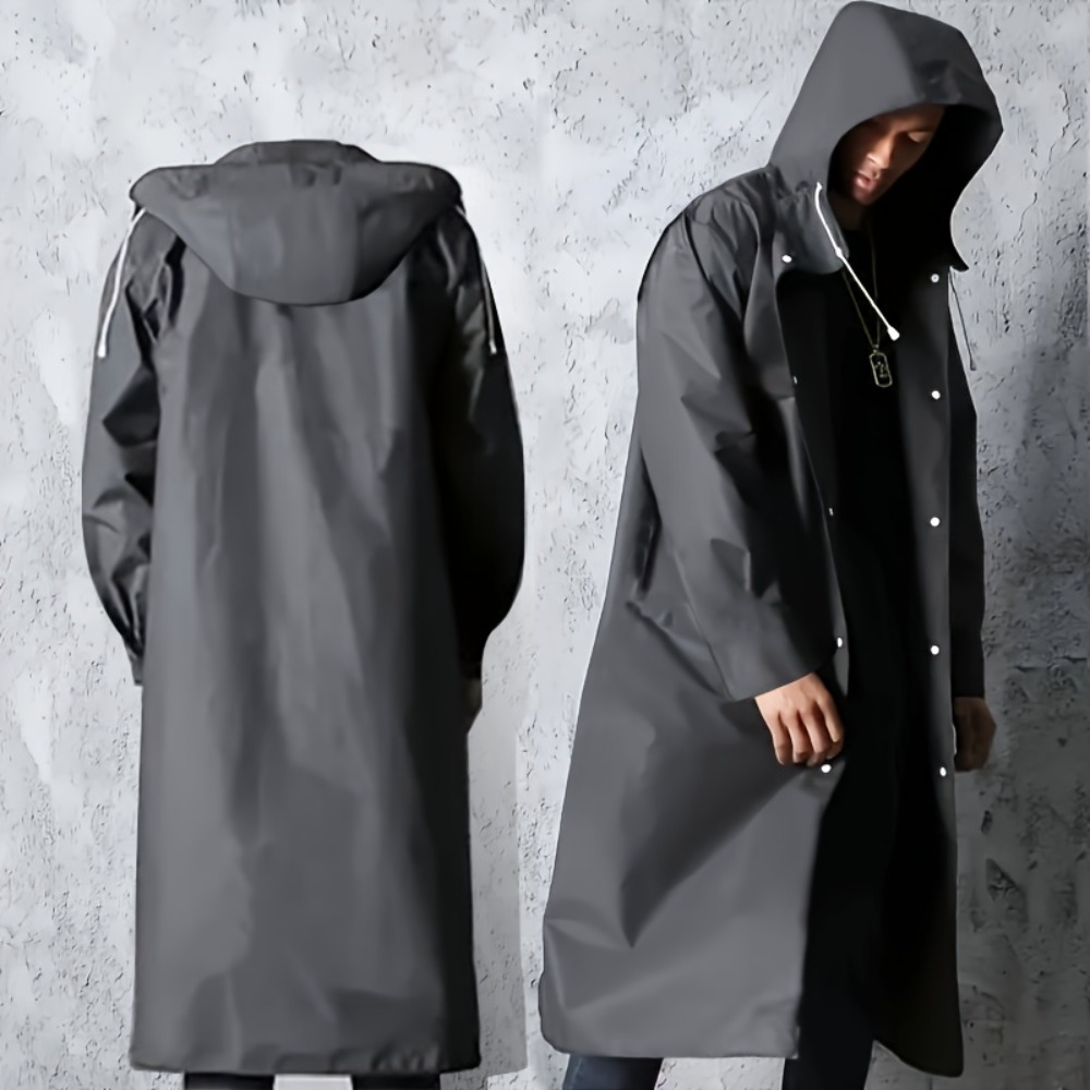 Camping Rain Poncho - 남녀공용 성인용 레인 판초 - 내구성이