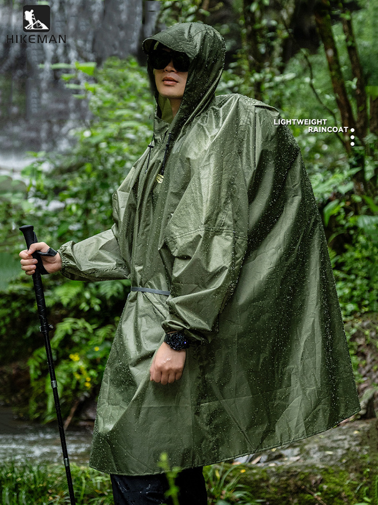 초경량 지퍼형 방수 우비, 210T 폴리에스터 소재,  - Camping Rain Poncho 리뷰 및 가격