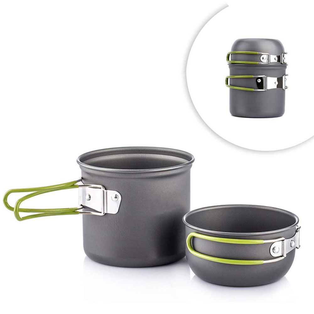 초경량 캠핑 냄비 조리기구 세트 하이킹 트레킹 피크닉  - Outdoor Camping Dining Set 리뷰 및 가격