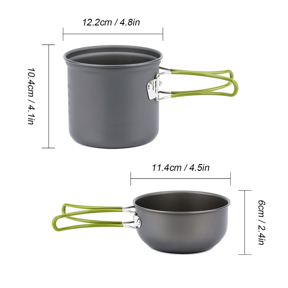 초경량 캠핑 냄비 조리기구 세트 하이킹 트레킹 피크닉  - Outdoor Camping Dining Set 리뷰 및 가격