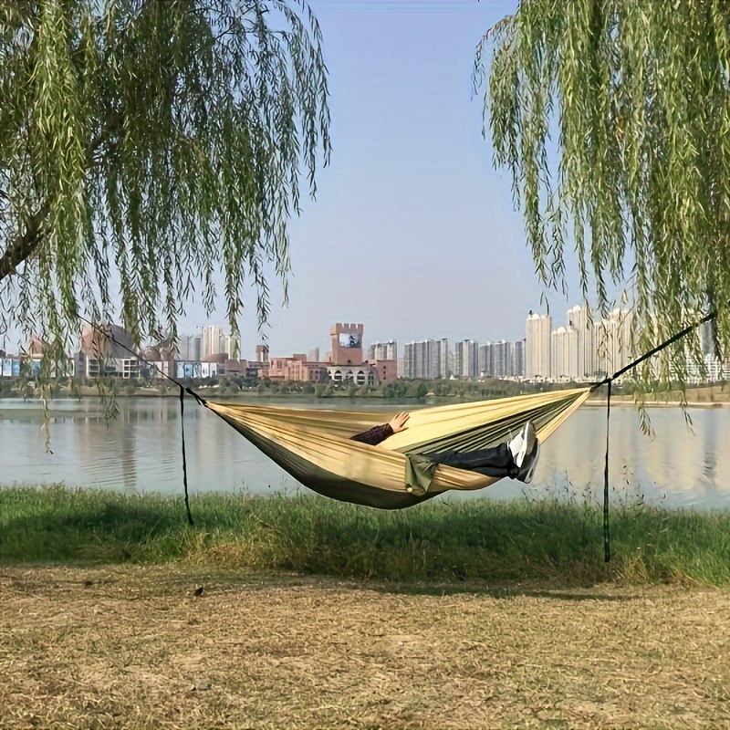 야외용 휴대용 경량 싱글 와이드 폴리에스터 패브릭 해먹 - Bed Outdoor Camping 리뷰 및 가격