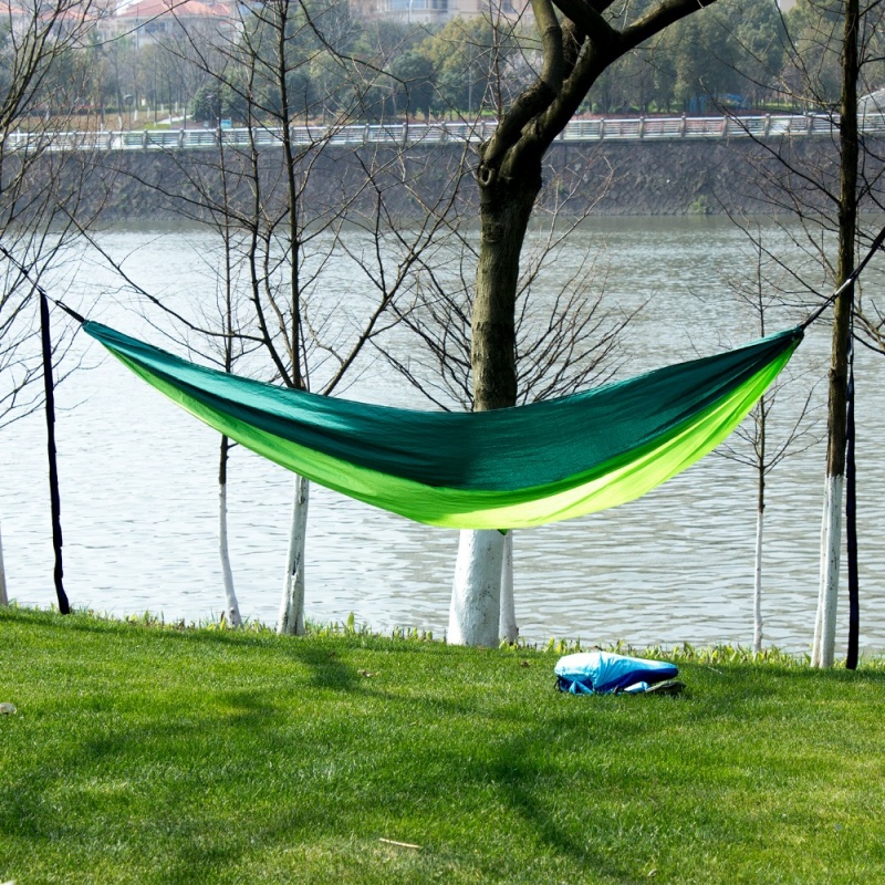 야외용 휴대용 경량 싱글 와이드 폴리에스터 패브릭 해먹 - Bed Outdoor Camping 리뷰 및 가격