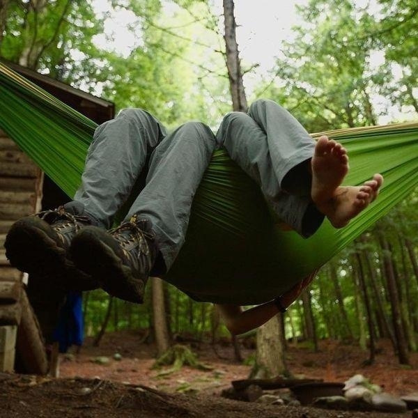 야외용 휴대용 경량 싱글 와이드 폴리에스터 패브릭 해먹 - Bed Outdoor Camping 리뷰 및 가격