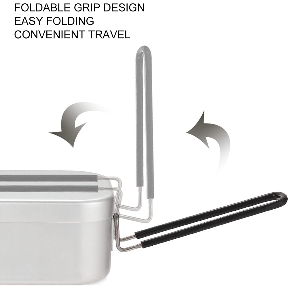 800ML 알루미늄 도시락 상자 야외 캠핑 조리기구 식 - Outdoor Camping Dining Set 리뷰 및 가격