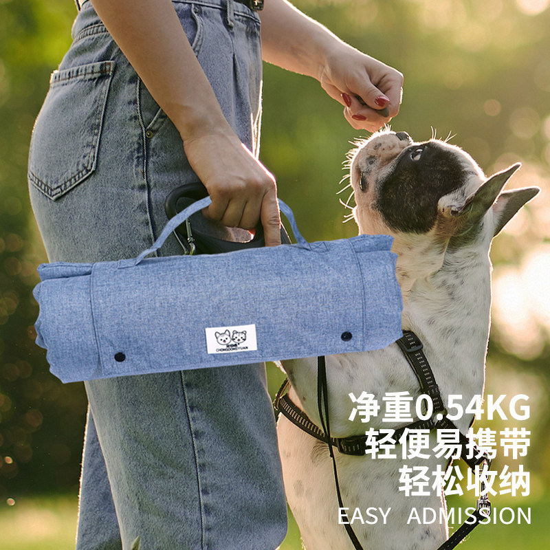 휴대용 접이식 내구성 좋은 애완동물 매트, 강아지/고양 - Outdoor Camping Dog Bed 리뷰 및 가격