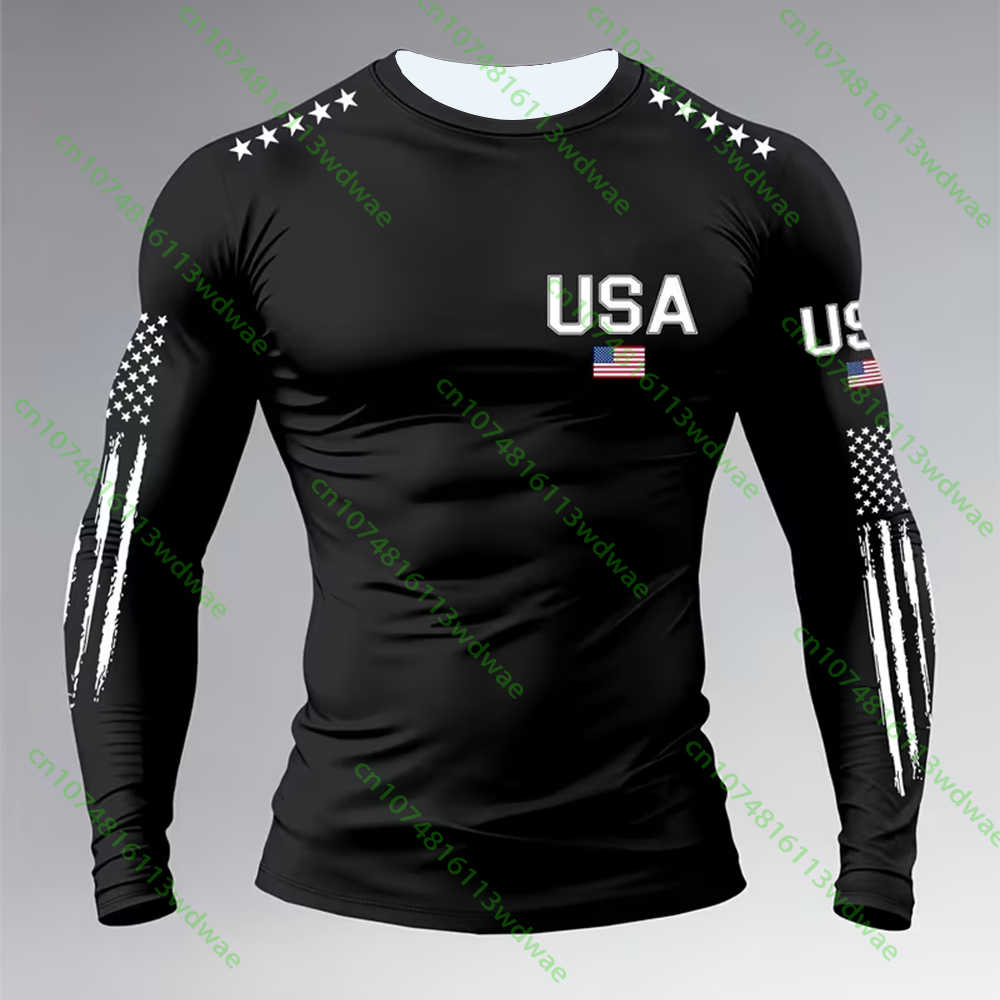 미국 스타일의 새로운 남성 패션, 긴팔 티셔츠, 등산, - Outdoor Camping Usa 리뷰 및 가격