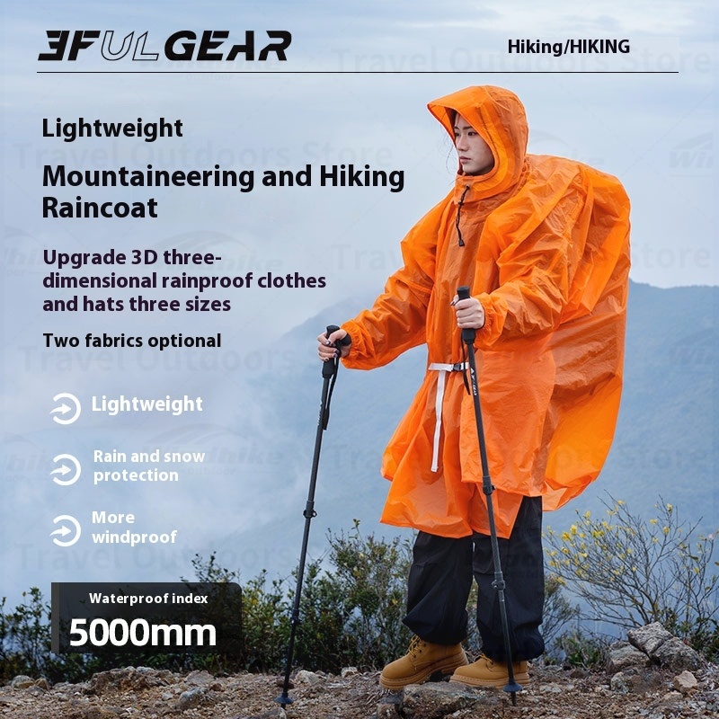 3F UL GEAR 2026 하이킹 레인코트 긴팔 레인 - Camping Rain Poncho 리뷰 및 가격